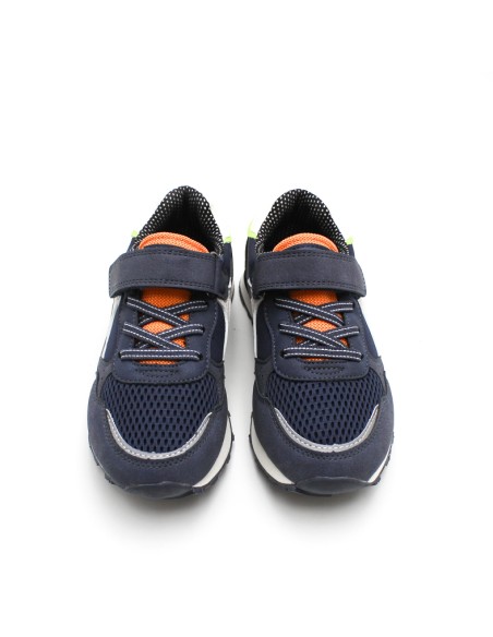 Deportivas niño marino cómodas diario