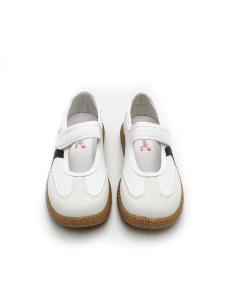 Bailarinas niña deportivas blancas