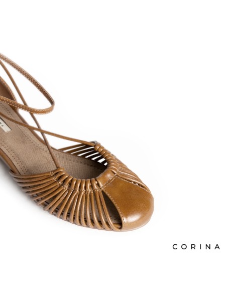 Cangrejera mujer talón cerrado