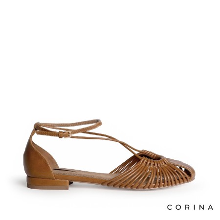 Zapato cangrejera cuero mujer