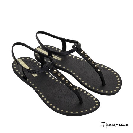 sandalias ipanema negras mujer class dots