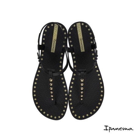 Sandalia Ipanema negra class dots