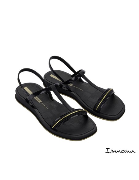 sandalias negras ipanema glow sandal 27402