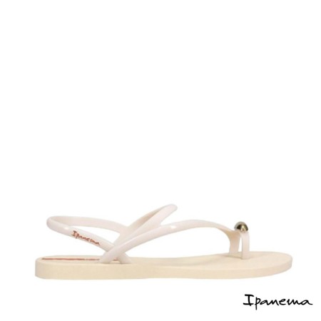 sandalias ipanema glam ring con anillo dorado