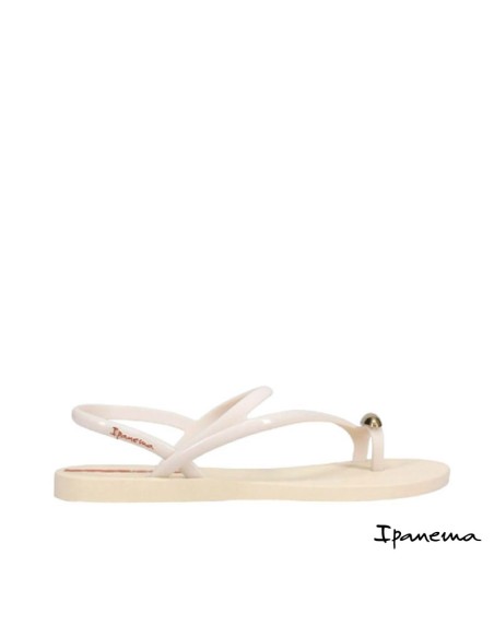 sandalias ipanema glam ring con anillo dorado