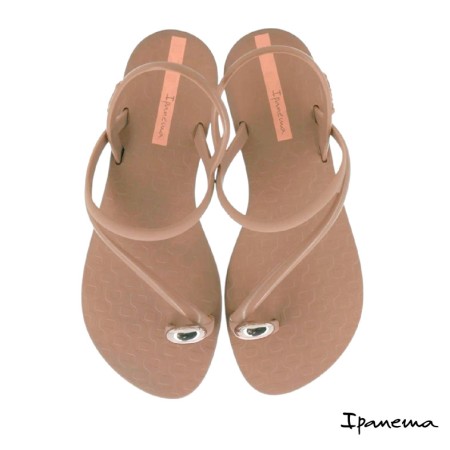 Sandalia Glam Ring nude Ipanema