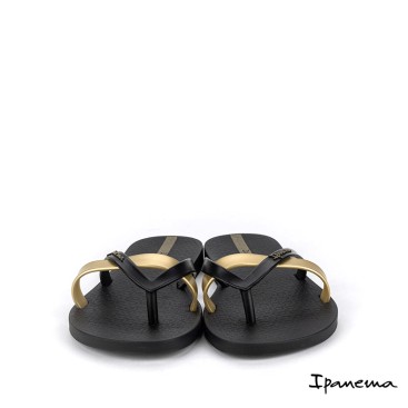 chanclas de piscina mujer negras dedo ipanema