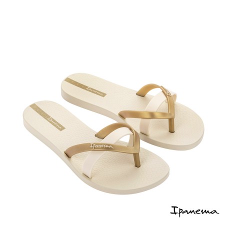 chanclas dedo goma mujer ipanema beige