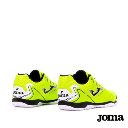 zapatillas futbol sala joma maxima 2511 fluor indoor vista trasera