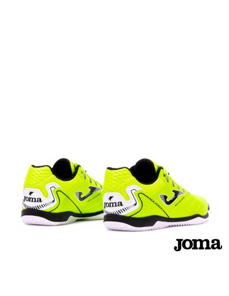 zapatillas futbol sala joma maxima 2511 fluor indoor vista trasera