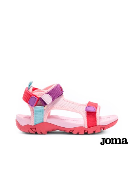 sandalias joma niña s climber jr 2510 rosa fucsia velcro