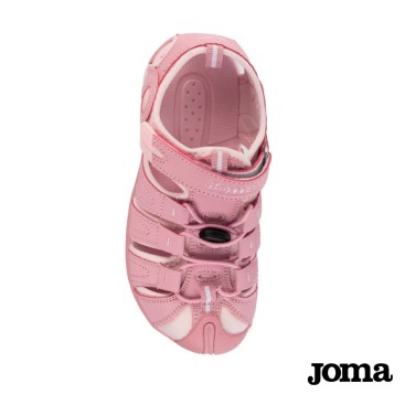 sandalias trekking niña joma rosa velcro suela goma
