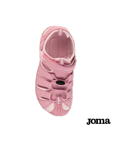 sandalias trekking niña joma rosa velcro suela goma