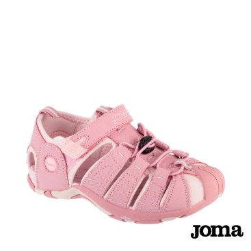 sandalias trekking niña joma rosa velcro suela goma
