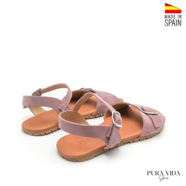 sandalias barefoot mujer piel hechas en España