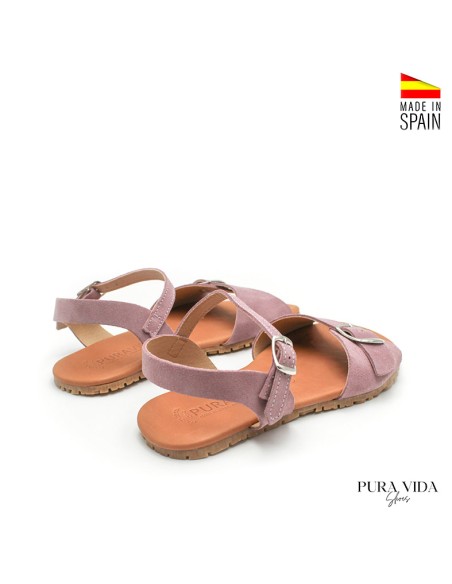 sandalias barefoot mujer piel hechas en España