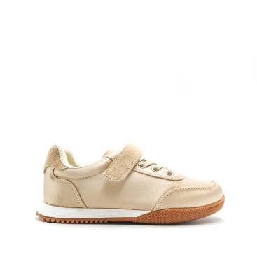 zapatillas doradas para niñas de vestir