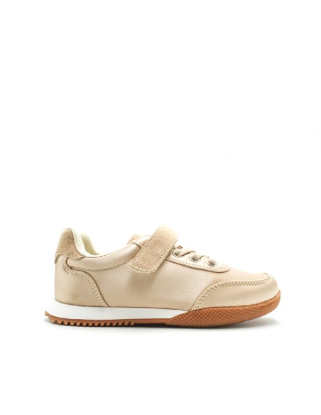zapatillas doradas para niñas de vestir
