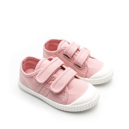 zapatillas lona rosa niña verano