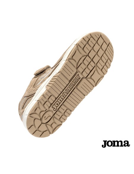 zapatillas respetuosas joma infantiles beige