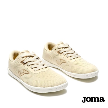zapatillas minimalistas mujer joma beige