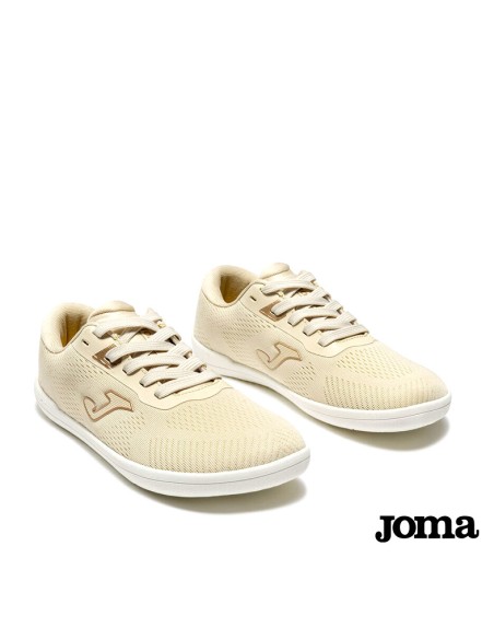 zapatillas minimalistas mujer joma beige