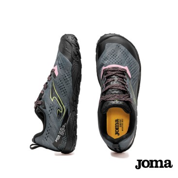 zapatilla trail mujer joma barefoot gris