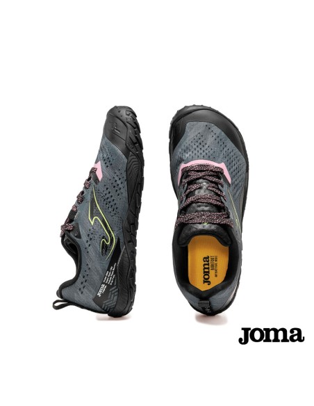 zapatilla trail mujer joma barefoot gris