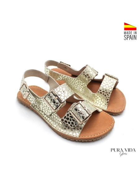sandalias barefoot adulto doble hebilla ajustable