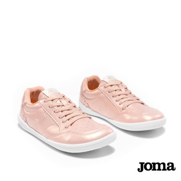 Zapatilla Joma barefoot rosa perla con cordones