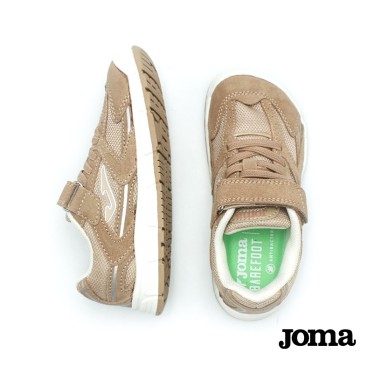 zapatillas barefoot niño niña joma beige
