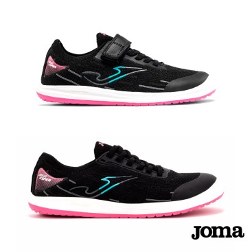 joma barefoot niña negras rosas zapatillas