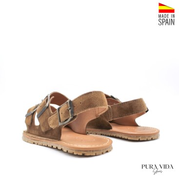 sandalias planas anchas mujer verano cómodas