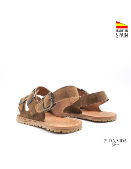 sandalias planas anchas mujer verano cómodas
