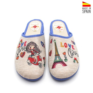 zapatillas mujer zueco puntera cerrada París