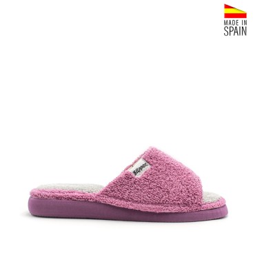 zapatillas casa mujer verano comodas rosas rio algodón