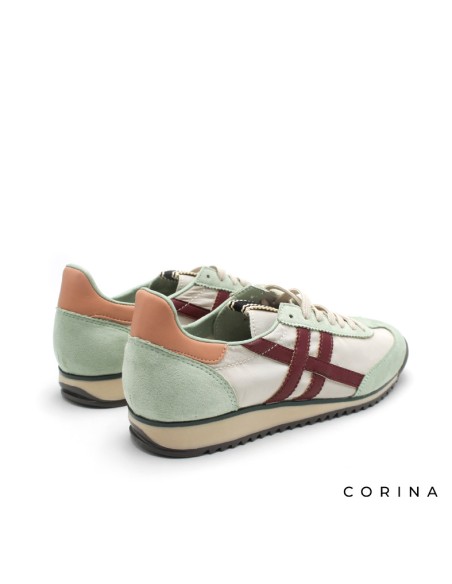 zapatillas corina m6050 verde