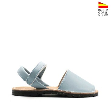 sandalias verano niño azul celeste tipo menorquina cómodas