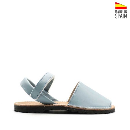 sandalias verano niño azul celeste tipo menorquina cómodas
