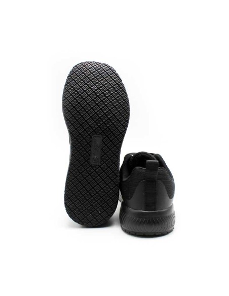 deportivas negras mujer ligeras y cómodas para largas jornadas