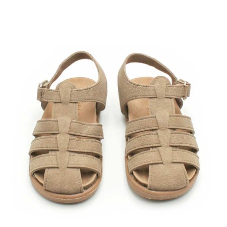 sandalias niño beige cómodas para uso diario verano