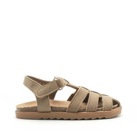 sandalias beige niño cangrejera cómodas verano