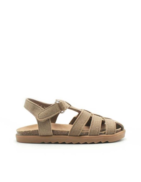 sandalias beige niño cangrejera cómodas verano