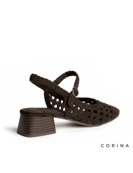 zapatos mujer marron chocolate comodos elegantes