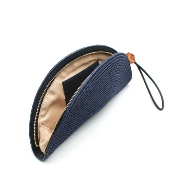 interior bolso azul compartimento tela