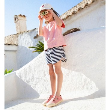 igor berri brf barefoot niña rosa lona lateral velcro