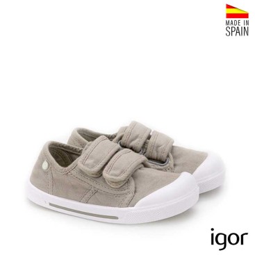 zapatillas lona respetuosas igor niño puntera ancha