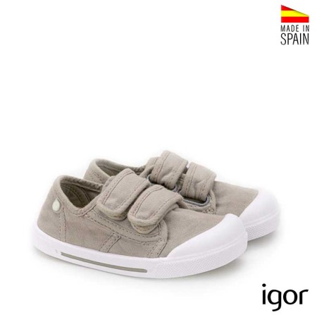 zapatillas lona respetuosas igor niño puntera ancha
