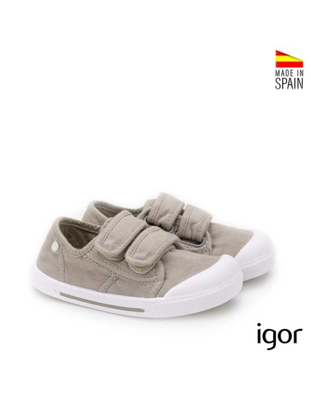 zapatillas lona respetuosas igor niño puntera ancha