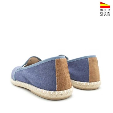 alpargatas hombre suela goma esparto detalle